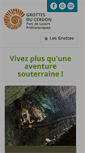 Mobile Screenshot of grotte-cerdon.com
